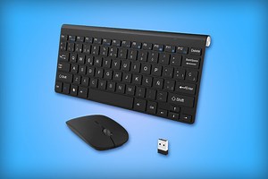 Paquete de teclado y mouse inalámbricos para Windows y Mac por solo 359 pesos en Amazon México: tecla Ñ y DPI ajustable para el mouse