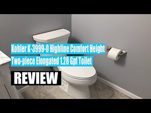 Kohler K-3999-0 Highline Comfort Height Two-piece Elongated 1.28 Gpf Toilet 2021 Review