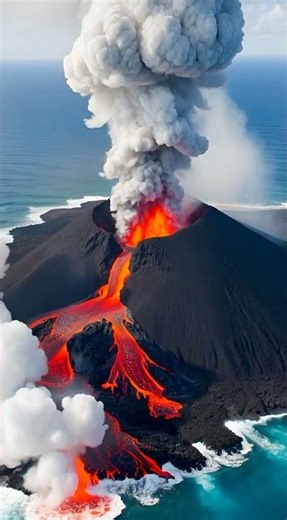 VOLCANO ERUPTION: Incredible Lava Flow and Magma Power! #lava #eruption #volcanoes