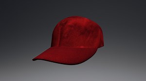 Baseball Cap (Red) - Buy Royalty Free 3D model by shimtimultimedia