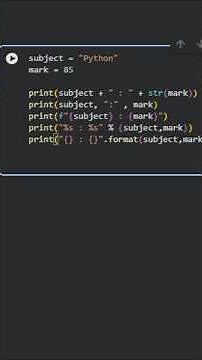 Most Beginners Don’t Know These Python print() Tricks