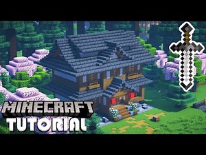 Minecraft: Casa Japonesa Samurái [COMO CONSTRUIR] en 80 minutos