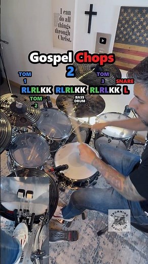 Play Gospel Chops Like a PRO Drummer 🥁