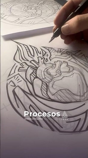 Corazón Logos / Proceso de dibujo / #christianart #artesacro #sacredart #drawing #art