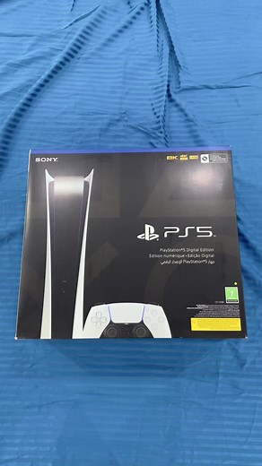 #sony #playstation #ps5 #unboxing #quick #digital #black #fifa #controller