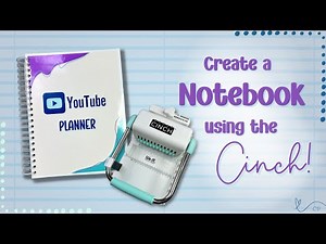 Let’s Make A Notebook! | How To Make A Notebook Using The Cinch Machine