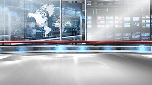 3D Virtual Studio Set Background | Premium Stock Video Footage