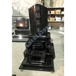 [Hot Item] Classic Green Marble Headstone Granite Memorial Monument for Funerals