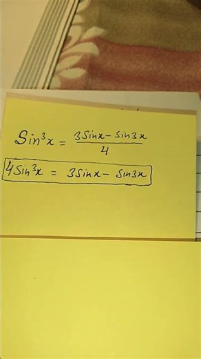 #csirnet #maths #physics trignometric formula #sin³x