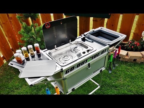 Kitchenbox 2.0 Lux Camping- und Outdoor-Küche