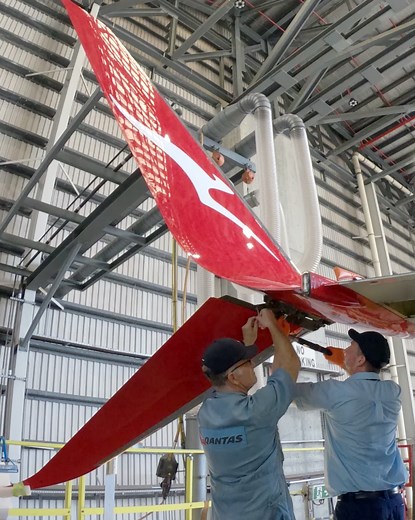 You might start to notice a change to the wing tips of 23 of our Boeing 737-800s over the coming months. Find out how these new split scimitar winglets will help us save fuel, reduce carbon emissions, and increase the distances our aircraft can fly. | Qantas