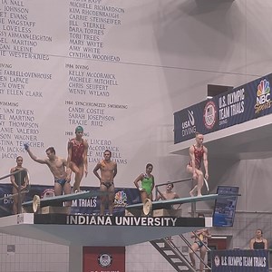 1.9K views · 49 reactions | Semifinal competition for the women's synchronized 3-meter is about to start! #DivingTrials #TeamUSA | USA Diving | Facebook