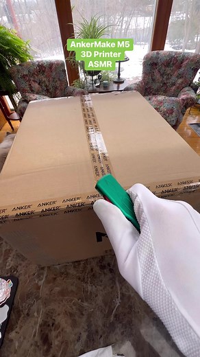 AnkerMake M5 3D Printer #ankermake #ankermakem5 #Anker #asmrsounds #asmr | Jacob Ross