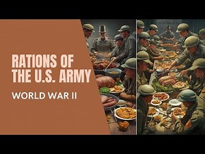 Rations of the U.S. Army during World War II in 1945 | #worldwar2