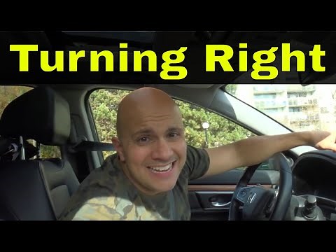 Turning Right At A Green Light-Driving Lesson