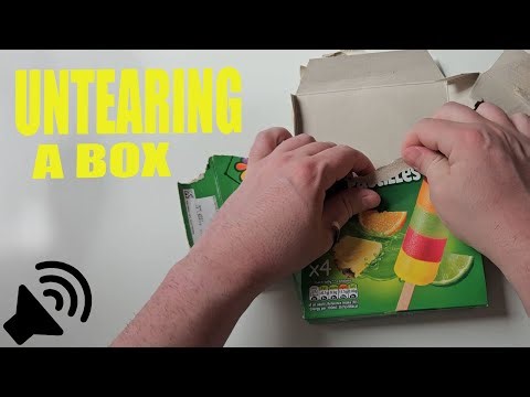 Oddly Satisfying Destruction: FRUIT PASTELS ICE LOLLY BOX [In Reverse] #601