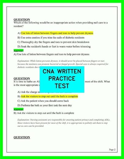CNA Written Practice Test 2026: Comprehensive Study Guide to Help You Pass the Certification Exam