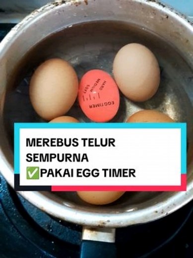 Cara Mengatur Egg Timer untuk Telur Rebus Sempurna