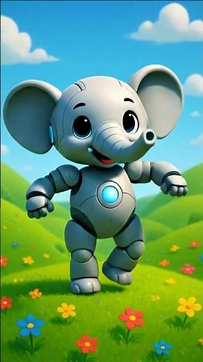 Wow!!! This Cool Dancing Elephant Robot #dancingrobot #elephantrobot #elephant #cartoon