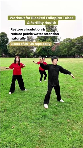 Fallopian Tube Blockage & Fertility Struggles | Natural Exercise for Hydrosalpinx & Circulation