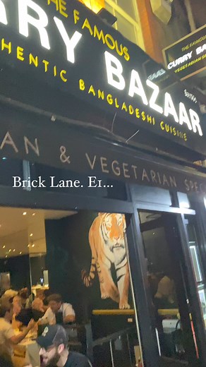 The curry houses of Brick Lane. London E1. I first came here in 1989 and have been coming ever since😀😀😀 | Russell Stephen Edwards