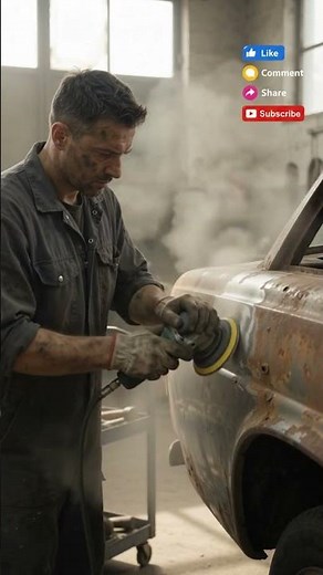 Restoring a Forgotten Classic Car 🔧🚘 | Satisfying Vintage Car Restoration #mercedes #satisfying