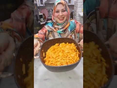 مكرونه وبانيه على طريقتى الخاصه !!!