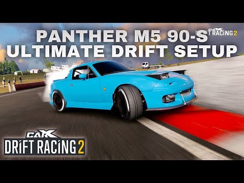 Mazda Miata MX-5 Ultimate Drift Setup (Panther M5 90-S) CarX Drift Racing 2