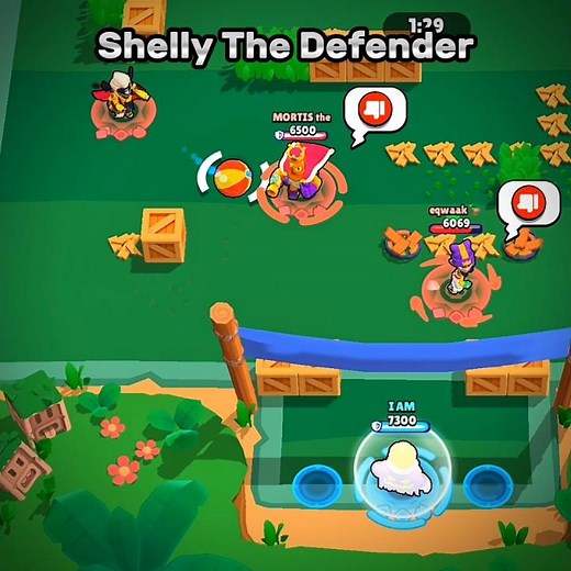 shelly saved the brawl ball #shorts