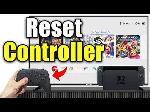How To Reset Nintendo Switch 2 Pro Controller & Fix Most Issues