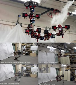 Japanese Researchers Develop Bizarre Flying Dragon Robot Drone That Can Grab Things