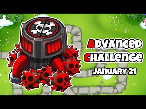 BTD6 Advanced Challenge Solution - January 21, 2026 (Bloon tutorial's Challenge)