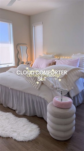 the price rn 👀 sooo genius and cooozy ☁️✨🎀 obsessed @Bedsure US Local @Bedsure #comfortersets #comforterset #comforters #comforter #beddingset
