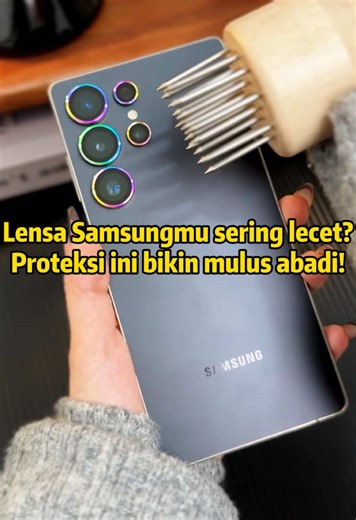 Lensa Samsung mu sering lecet? Proteksi ini bikin mulus abadi?#samsung #samsungs25ultra #lens #camera #hoerrye