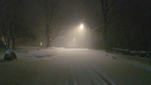 Snow is coming down fast in Norfolk at 8p. Roads are covered and our hardy town crew and plows will be out thru midnight then back at 6 a.m. to finish cleaning up. Best advice is to stay home but if you're out, especially after midnight, you could have issues driving. | Town of Norfolk, CT Emergency Management
