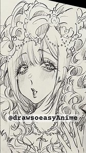 sketch manga bride #drawing #drawsoeasyanime #manga #anime