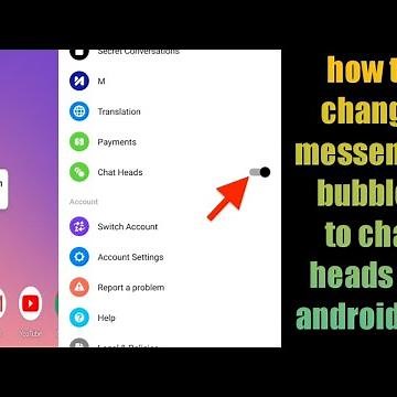 how to change messenger bubbles to chat heads on android 11 | messenger bubbles to chat heads 2021