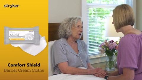 Comfort Shield Barrier Cream Cloths for Incontinence Skin Care - 1 Package - 8 Cloths/Pkg Incontinence Wipes (1 Package, 8 Wipes)