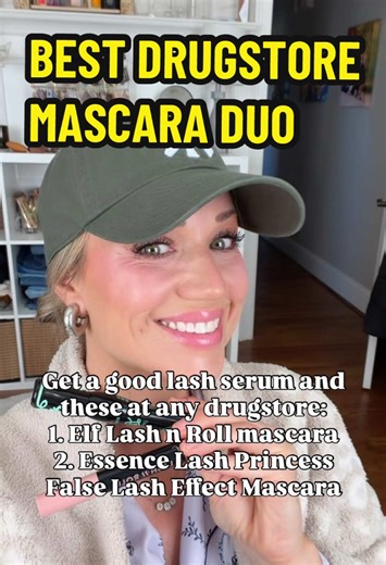 Hands-down the best combo for curl, length and volume 💯. @elfcosmetics @essence.cosmetics #naturallashes #lashes