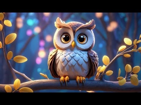 Sleepy Owl Missed the Night Hello 🦉 | Nursery Rhymes for Kids & Baby Songs