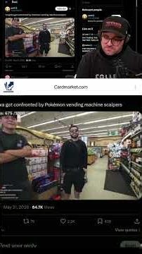 Pokemon Card Vending Machine Gang Gets Mad at Streamer