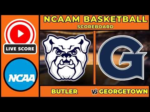 🔴 LIVE: Butler vs Georgetown | NCAAM Basketball Scoreboard | Feb 18, 2026 | Big East Battle