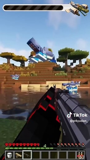 Bergabung dengan Bombardino Crocodillo di Minecraft