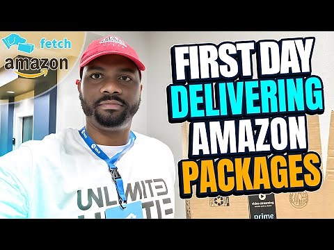 First Day Delivering Amazon Packages with Fetch Delivery App (new side hustle)