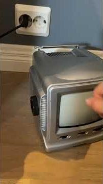 Mark mini tv test #crt #technology #retro