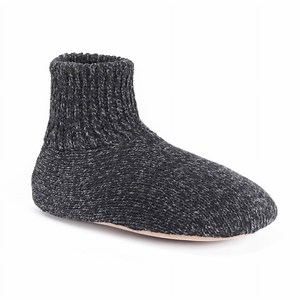 MUK LUKS Men's Morty Ragg Wool Slipper Sock