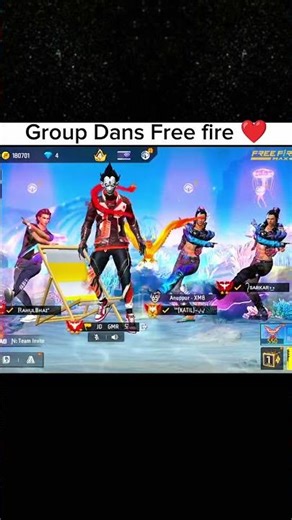 Cobra Bundle Squad Dance 🔥🐍 | Free Fire Group Dance