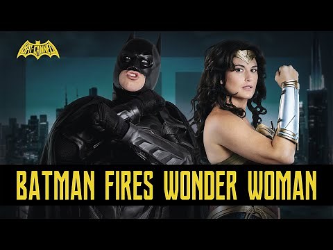 BATMAN FIRES WONDER WOMAN | BAT-CANNED