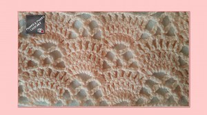 Punto abanico No. 2 Esta segunda puntada que te presento con motivo de abanicos consta de 7 vueltas y es multiplo de 20 6 y la puedes utilizar para lo que tu quieras asi como tambien la puedes realizar con el hilo de tu preferencia, un saludo para todas...!!! | PUNTO A PUNTO Crochet