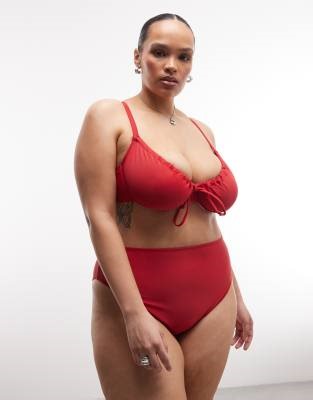 COLLUSION Plus bikini in red | ASOS